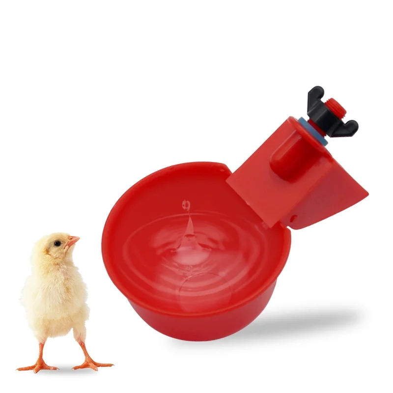 Hühnertrinknapf, automatischer Tränke für Enten, Gänse und andere Geflügel, Tauben, Wassernapf, Trinkbecher für Küken, Broiler