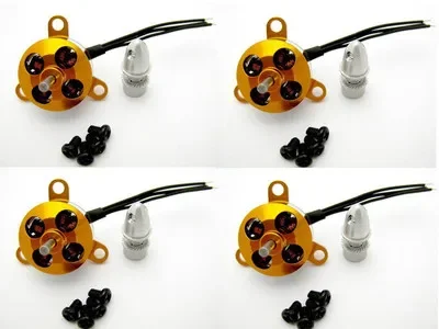 1-4PCS Suppo 1504 A1504 2900KV 10g Brushless Motor W/ Mount For MINI 250 MultiCopter KK Multi-Copter Quad X RC drone airplane