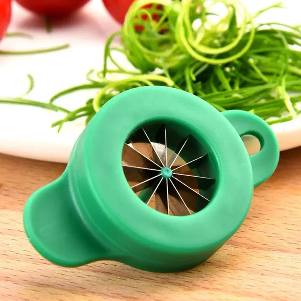 Kitchen Vegetable Cutter Sharp Slicer Shredder Scallion Cutter Shred Knife Stainless Steel Blade For Green Onion Pasta