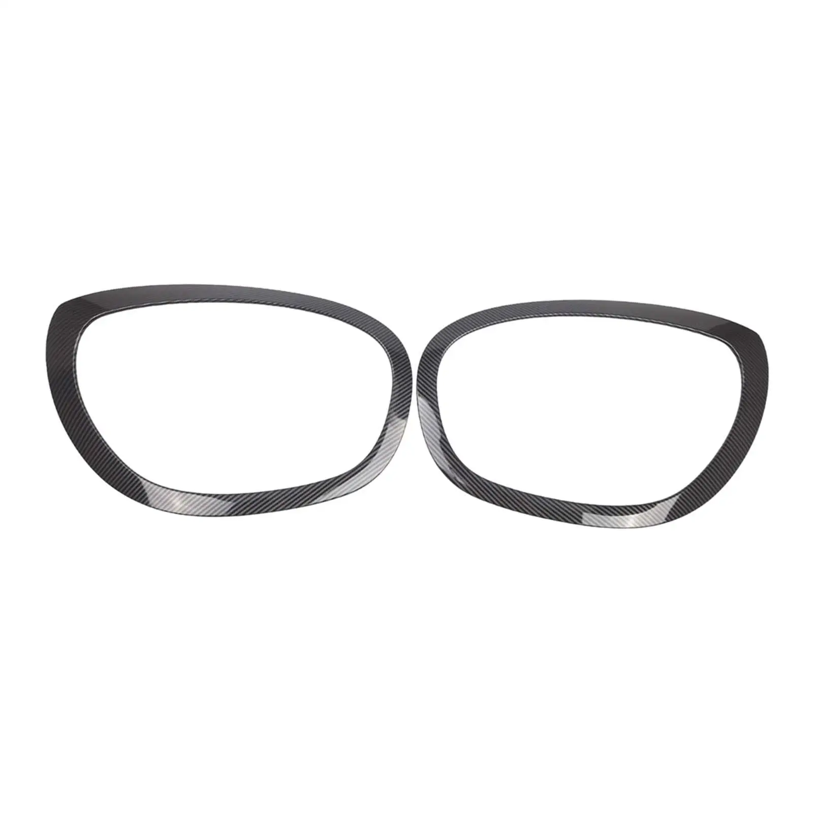

2 Pieces Front Headlight Bezel Set Car Accessories 51137388118 Automotive