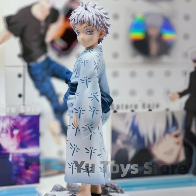 New Jujutsu Kaisen Figures Childhood Satoru Gojo Action Figures Satoru Gojo Figurine 5t5 Gk Statue Collect Model Ornament Gift