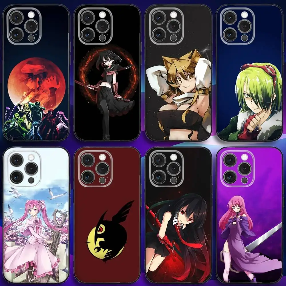 

N-Night R-Raid Anime Phone Case For iPhone 16e,16,15,14,13,12,11,Pro,X,XS,Max,XR,Plus,Mini Soft Black Cover