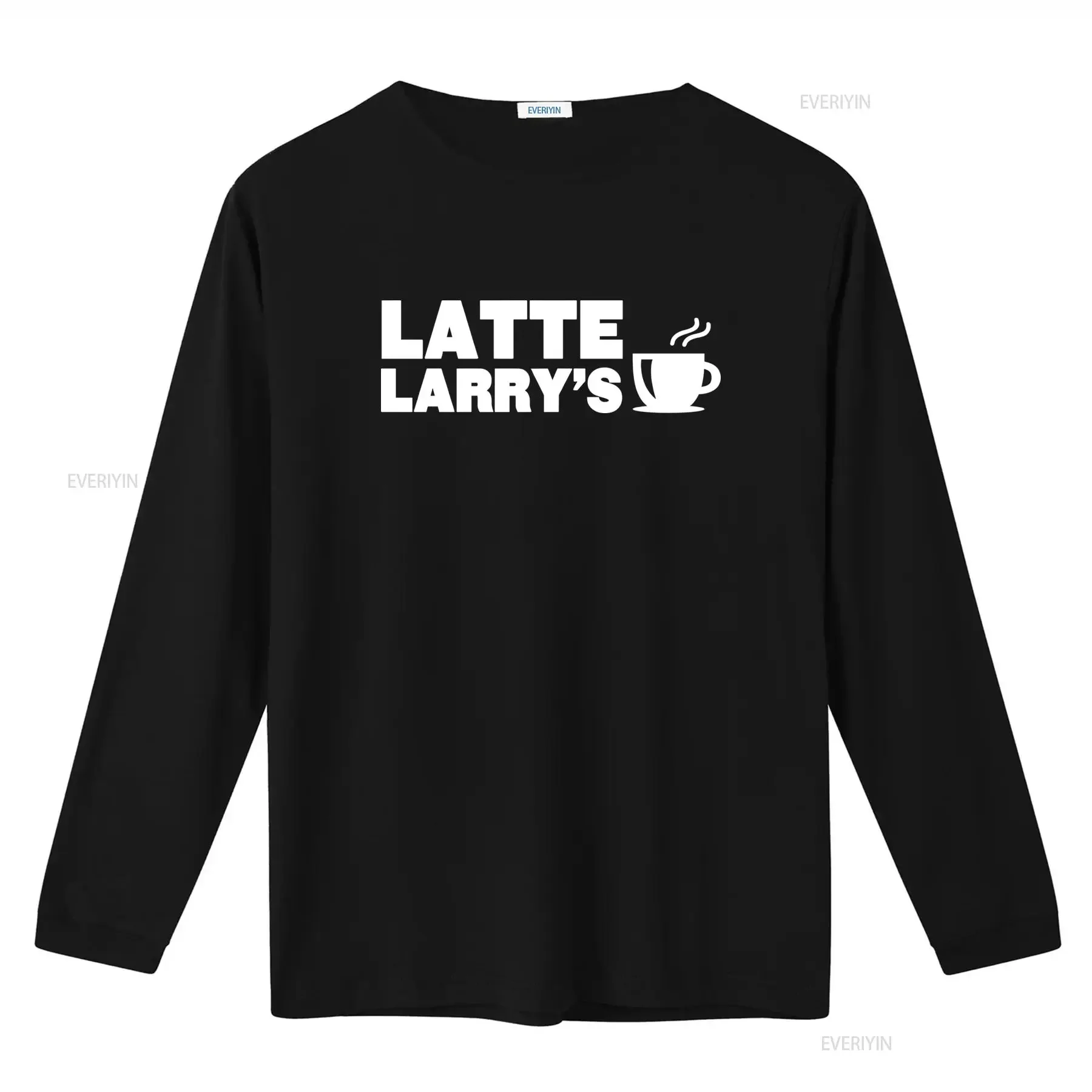 Latte Larry's Coffee T Shirt Larry David Cup Of Spite Design Perfect for Lovers and Fans vintage Washed Unisex Stretched Casual