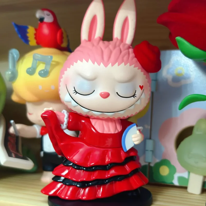 

Оригинальная коллекционная фигурка Pop Mart Labubu The Monsters Bubble Bath TRICK OR TREATER Series Kawaii: мультяшный декор, игрушка для коллекционирования