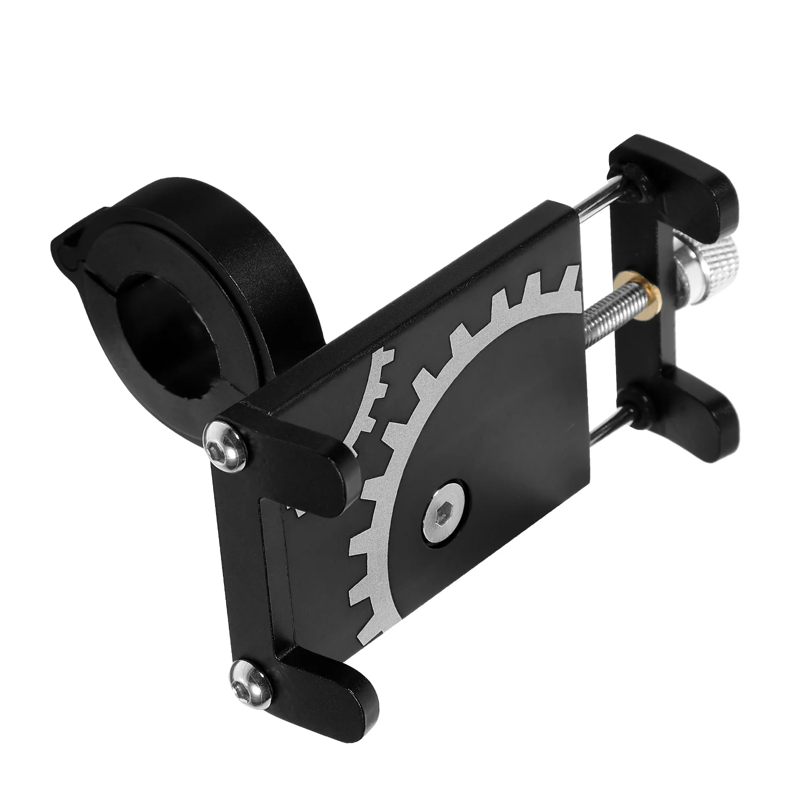 Supporto per telefono per bici in lega di alluminio per manubrio Scooter Staffa di navigazione per ciclismo Porta telefono durevole per bicicletta