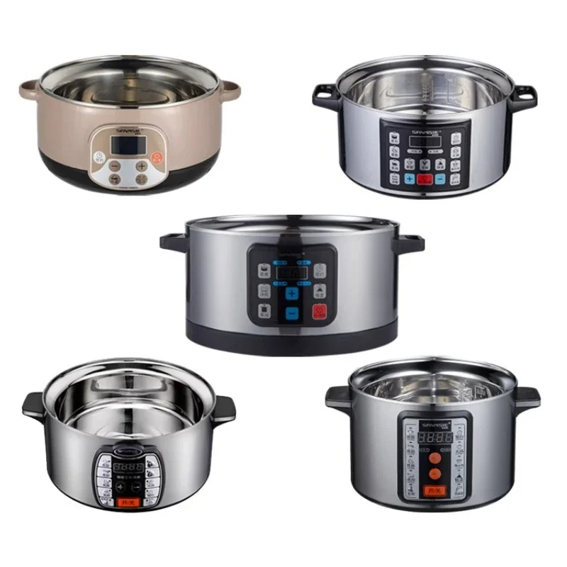 Wooden barrel rice ball sushi restaurant cabinet multi-functional electric steamer regular insulation