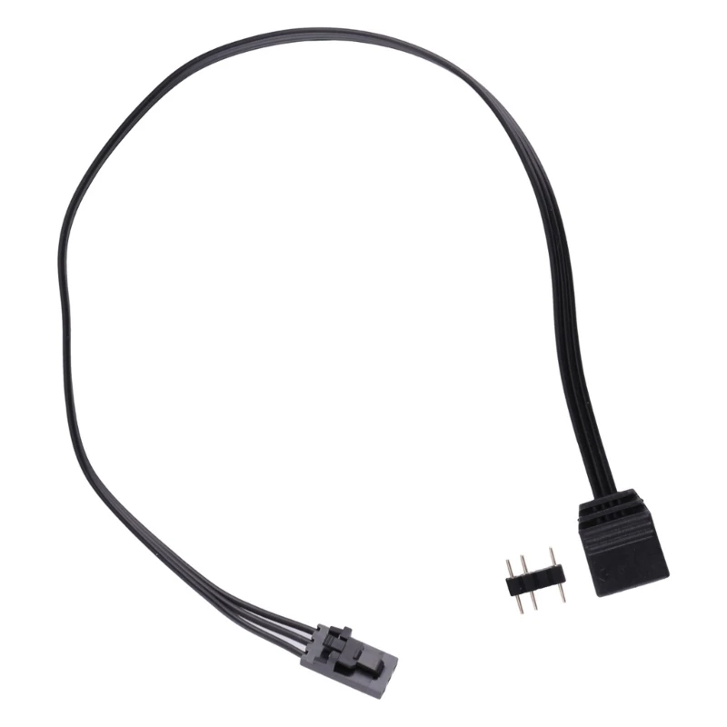 

for Corsair RGB 4Pin To Standard ARGB 3Pin 5V Adapter Connector RGB Cable 25cm