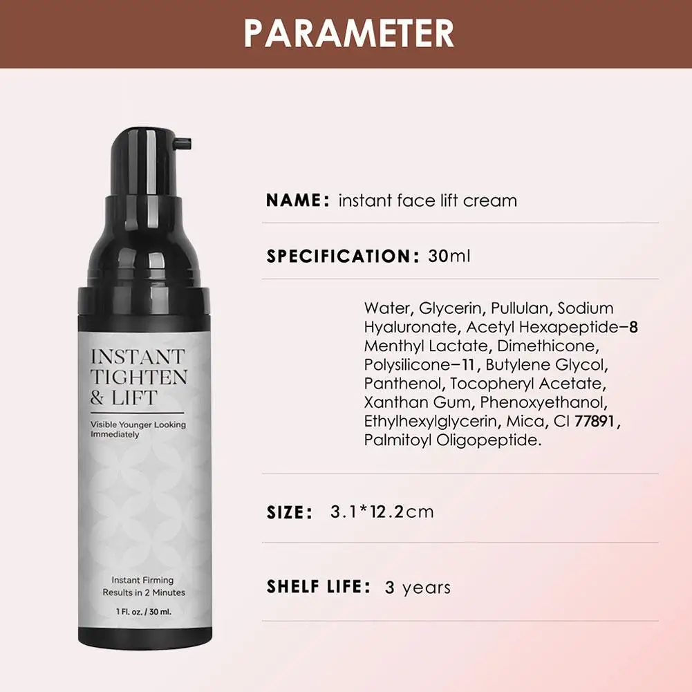 30 ml Gesichts-Augen-Creme mit doppeltem Verwendungszweck, feuchtigkeitsspendender Make-up-Primer, Hyaluronsäure, ölkontrollierend, erfrischend, nicht klebend, 2-in-1, 72 Stunden feuchtigkeitsspend