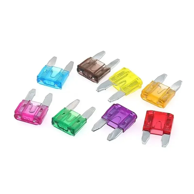 

50/100/120 Pcs Car Truck Medium Blade Fuses 2A-40A10 Types Car Fuse Assortment Mixed Motorcycle Circuit Fuse With Box