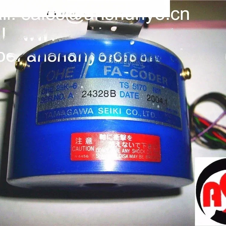 

Used Tested Working OHE 25K-6 TS5170N11 ( OHE25K-6 TS 5170 N11 ) Rotary Encoder TAMAGAWA FA-CODER