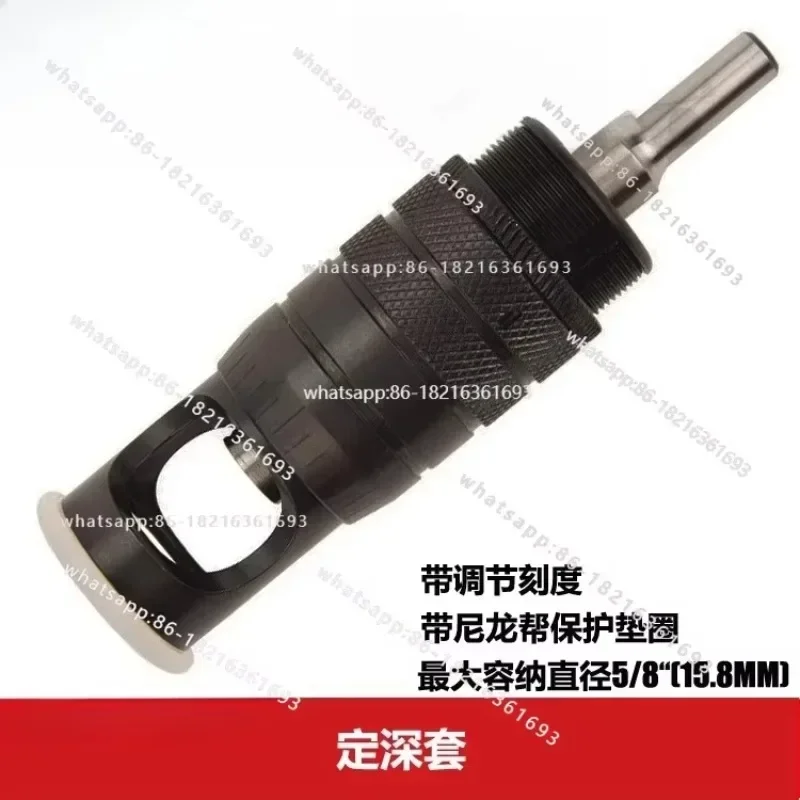 Limited Offer Titanium Alloy Carbon Fiber Composite Scratch Sink Buried Head Hole Driller Hard Diamond PCD Guide Rod Post