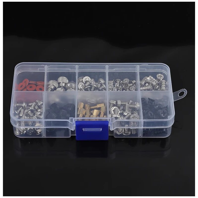 Desktop Computer Screw Kit - Chassis Hand Screws Motherboard Optical Drive Mechanical Hard Drive Power Supply Fan Installation