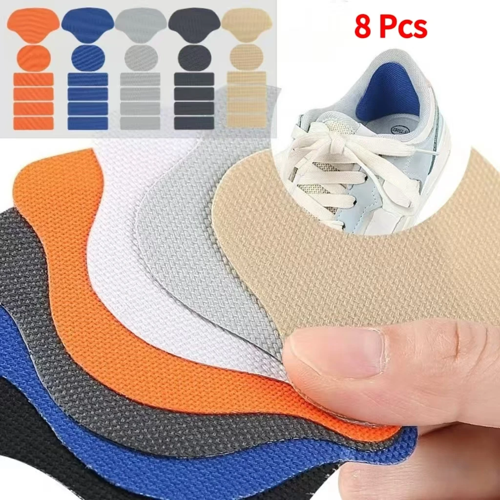 Sneakers Heel Repair Shoe Side Damage Lining Patch Sticker Shoe Heel Wear Repair Patch Suitable for a Wide Range of Shoes