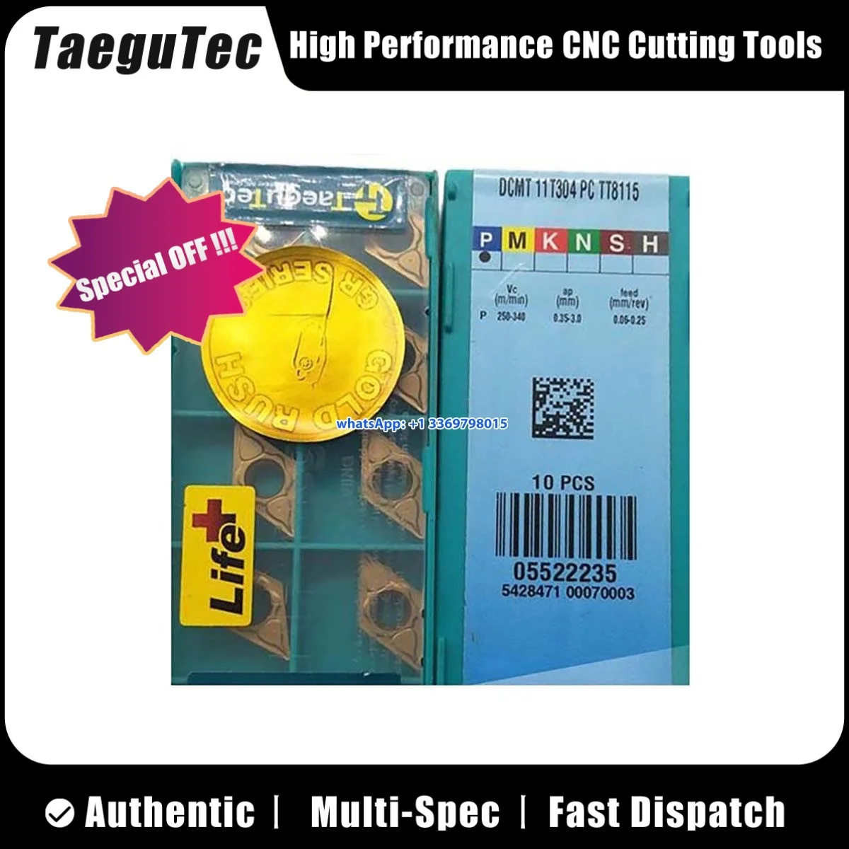CNMG1204 04 08 12 DCMT0702 04 DCMT11T3 04 08 -FC MT PC FG TT8115 TT8115B Sisipan Bubut