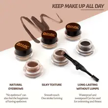 6 Colors Eyebrow Gel with Brush #6