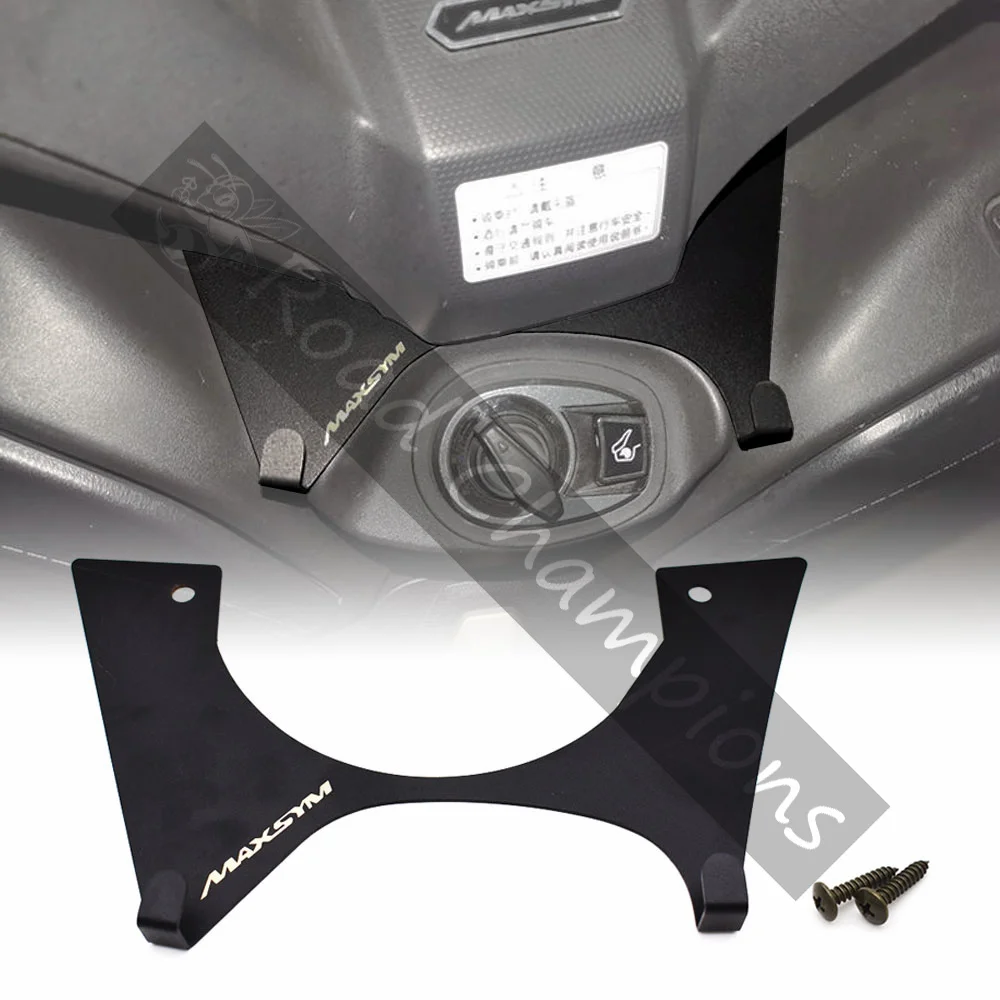 لدراجة نارية SYM MAXSYM 400 MAXSYM 400i كيس شماعات الجبهة الأمتعة هوك قوس حقيبة الإطار تخزين الرف الألومنيوم الملحقات #4