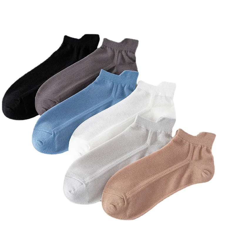 3Pairs Männer Socken Mode Baumwolle Atmungsaktiv Casual männer Sport Socke Schweiß Saugfähigen Komfortable Ultra-dünne Business Sokken