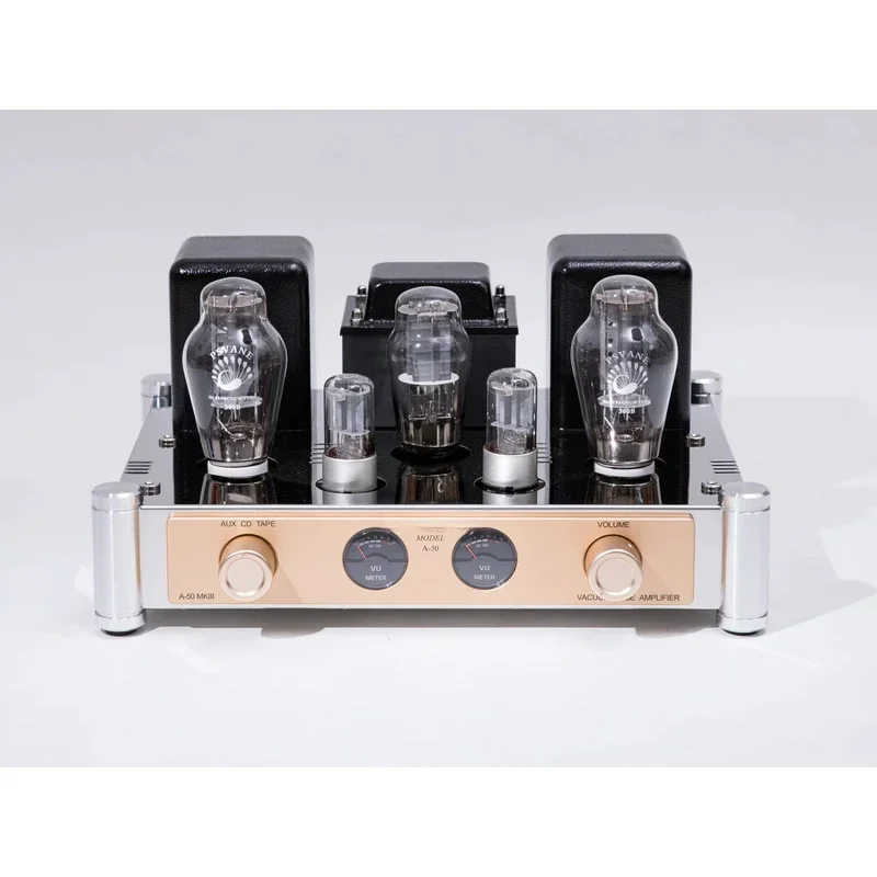 BoyuuRange A50 MKIII 300B Single-End Class A Vacuum Tube Amp HiFi Integrated Amplifier With VU Meters (Updated Version)