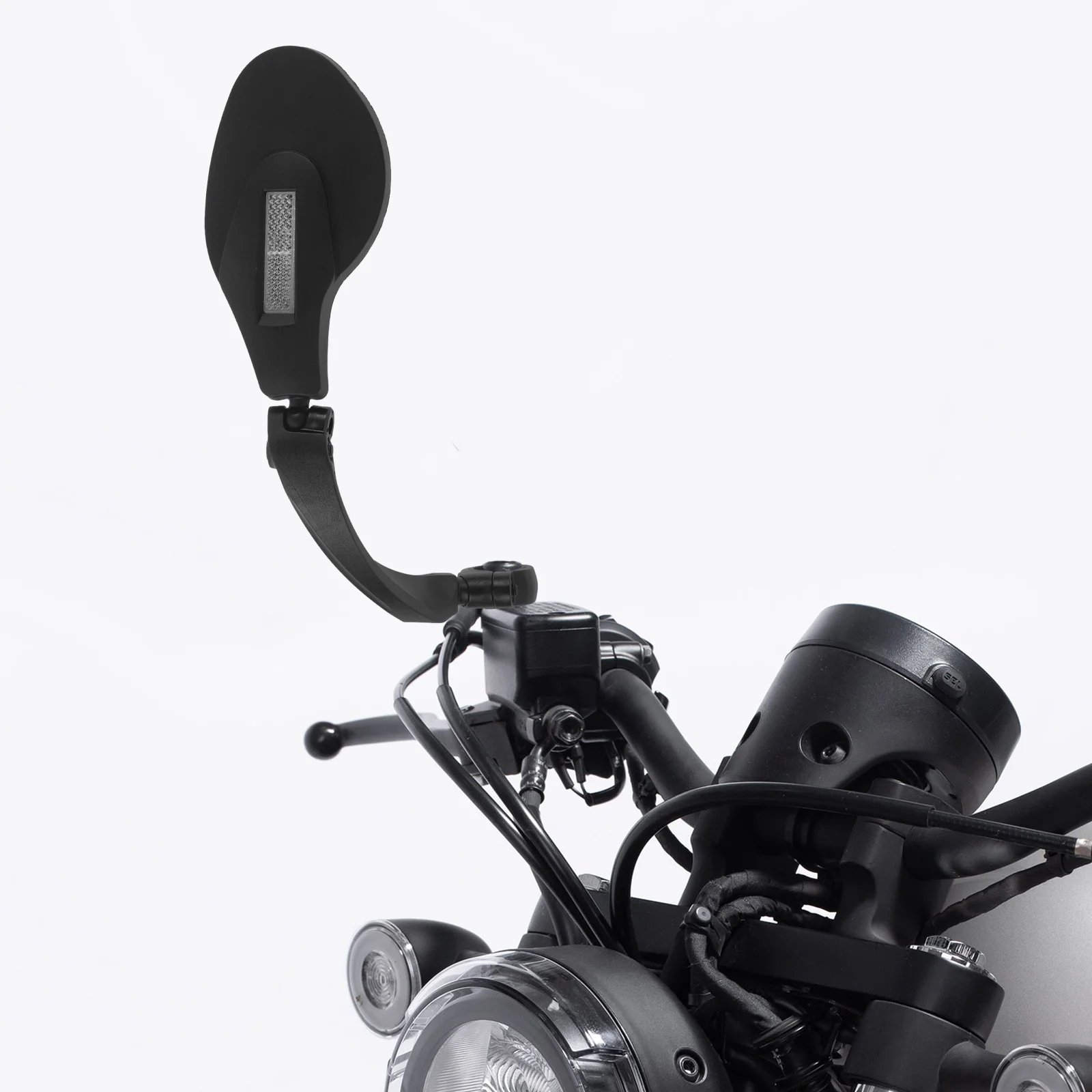 

2Pcs Bike Rearview Mirrors Adjustable Safety Bicycle Ebike Handlebar Mount Mirror Durable Shockproof Easy Install