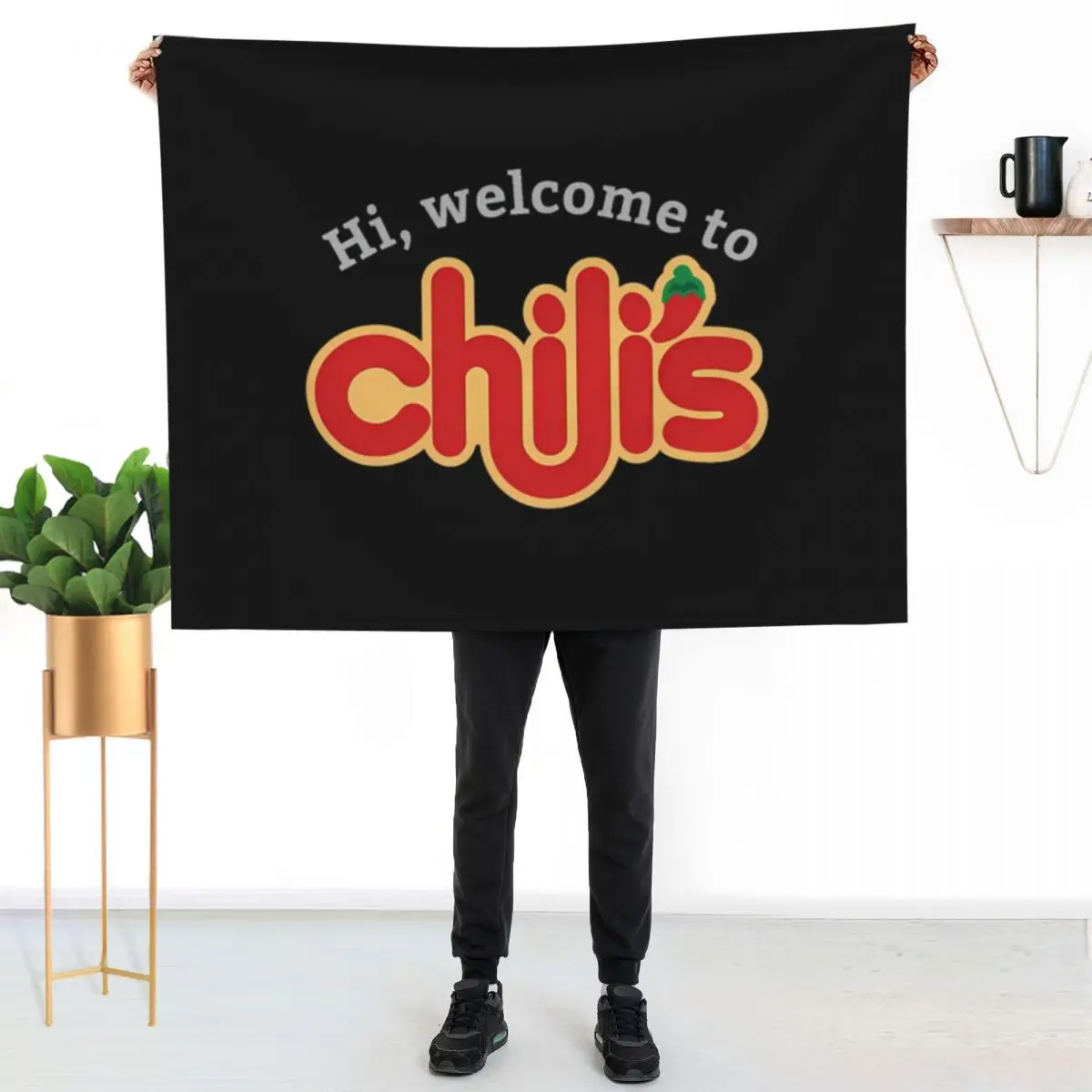 Welcome To Chilis Throw Blanket for winter Soft Beds For Baby decorative Blankets