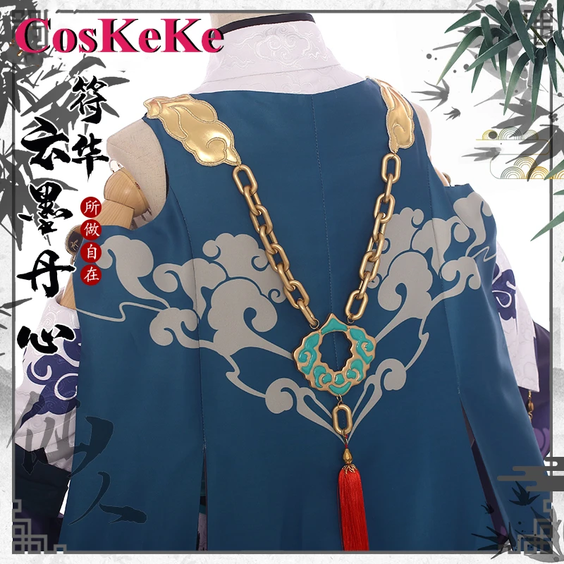 CosKeKe Fu Hua Cosplay Anime Game Honkai Impact 3 Costume, Magnifique Uniforme Élégant, Robe de ixd'Halloween, Vêtements de Jeu en plis S-XL