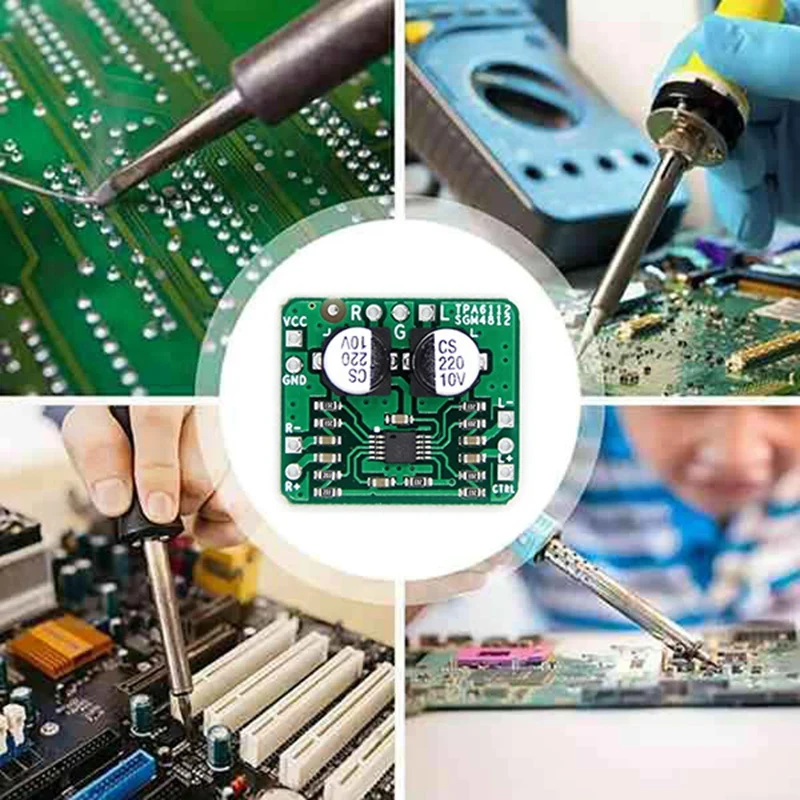 Headphone Amplifier Board 150 MW Audio Differential Balanced TPA6112 & SGM4812 HIFI Amp Module Speaker Module