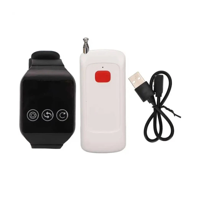 

Wireless Caregiver Pager Call System Call Buttons Transmitters Receivers Nurse Dropship