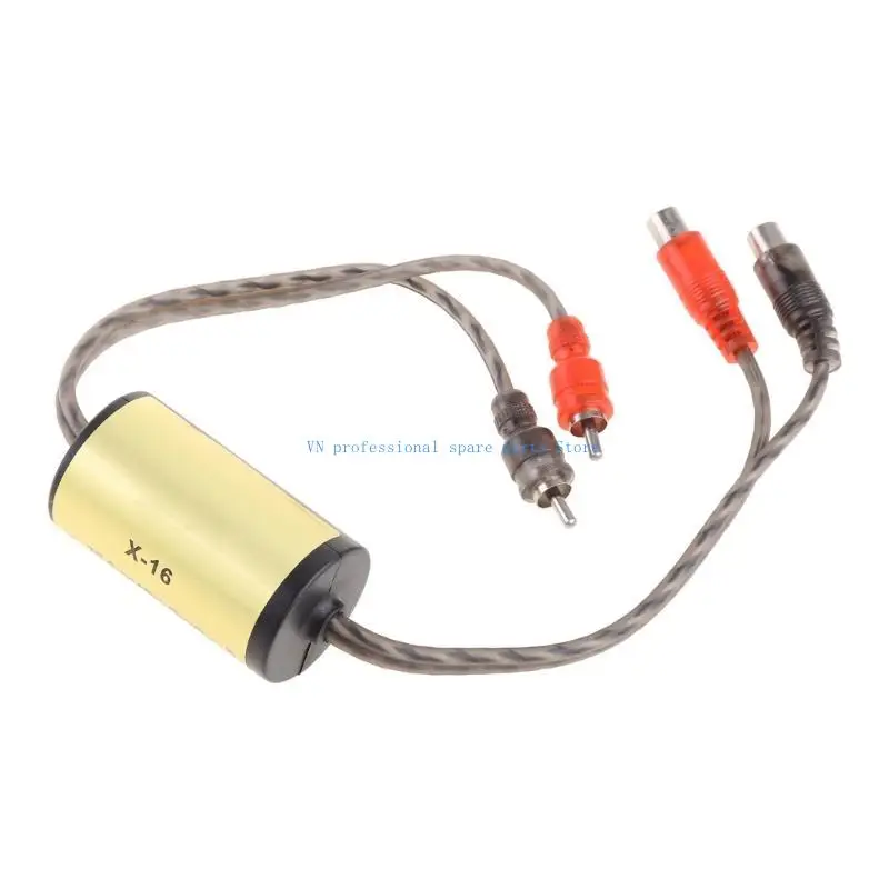 

41XA Car Multimedia-Player Stereo-Audio Filter Isolation Ground Home Stereo-Amplifier Noise Suppressor Automotive Accessories