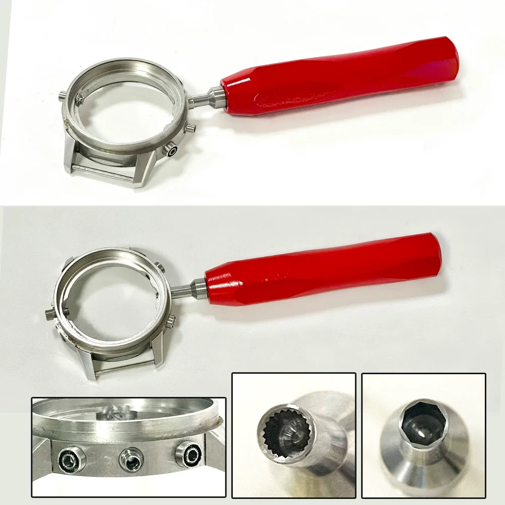 KWONG YUEN Tool for Repairing Watch IWC Baton Handle Timing Button  Tool Screwdriver
