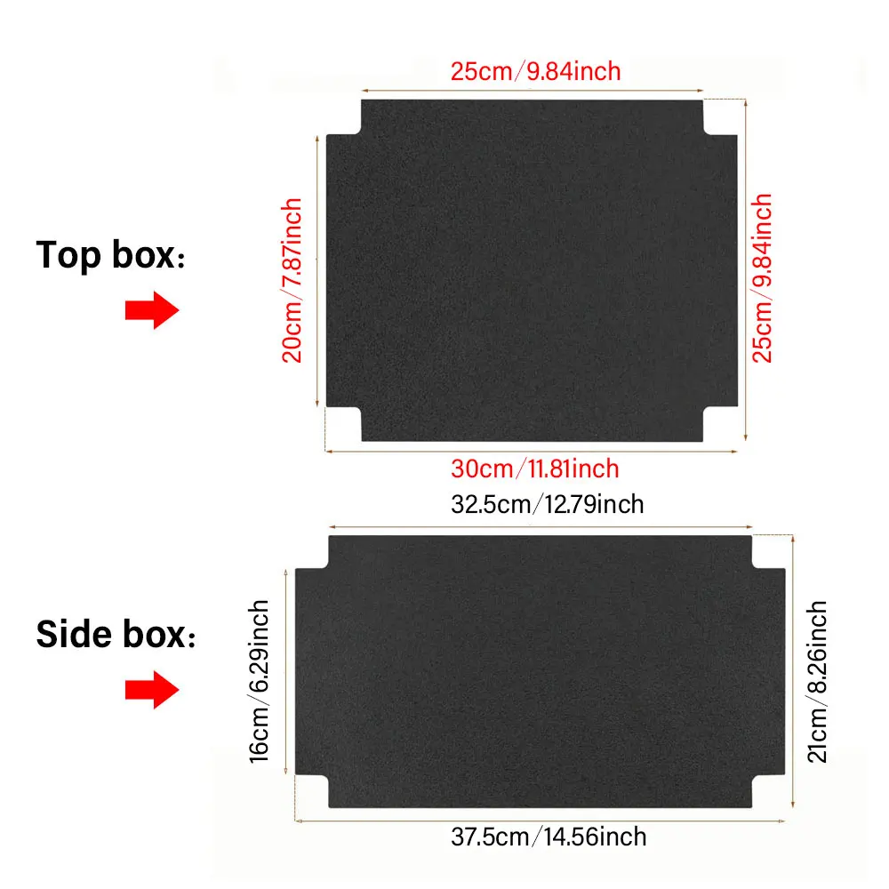 For BMW R1200GS (2013-2018) R 1200 GS LC Adventure (2014-2019) R1250GS R 1250 GS ADV Luggage Stickers Top Box or Side Box Pad GS