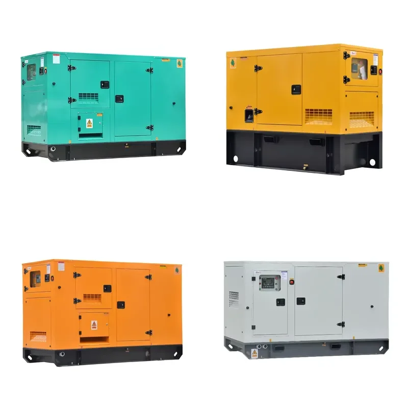 50HZ Three Phase 380V 40KW 50KVA Soundproof Generator with Engine and Leroy Somer Alternator