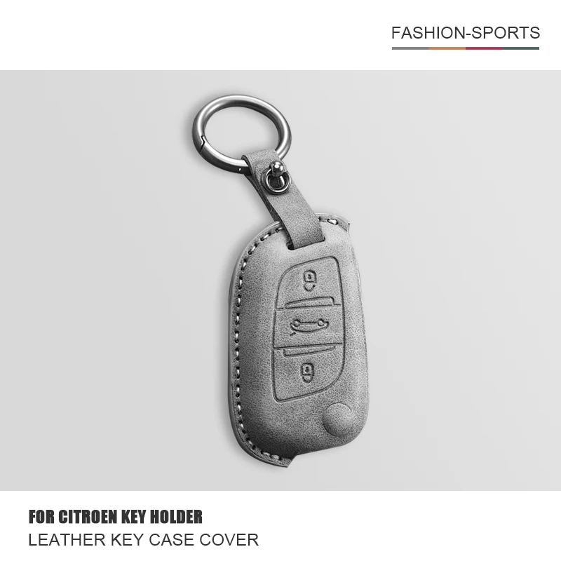 Leather Car Flip Ke…