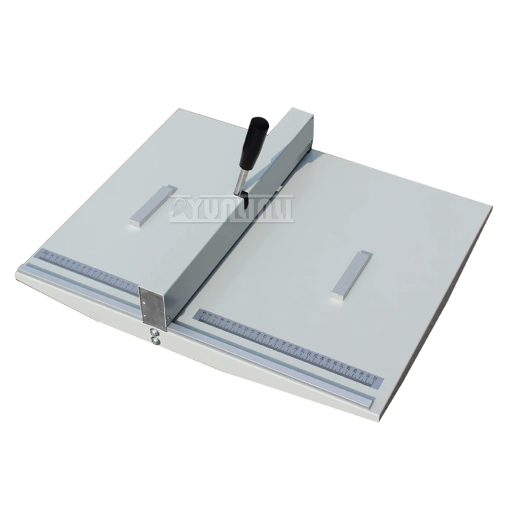 Scoring Paper Creasing Machine Folding Lock Scrapbooking Tools Creaser for Card Photo Book Cover Manual A3 46cm 52cm 36cm