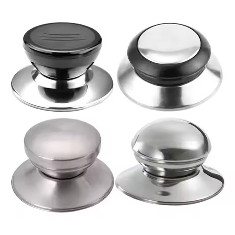 Pot Lid Handle Replacement Cooking Pot Pan Lid Holding Knob Replacement Heat Resistant Easy Installation Kitchen Cookware Pan