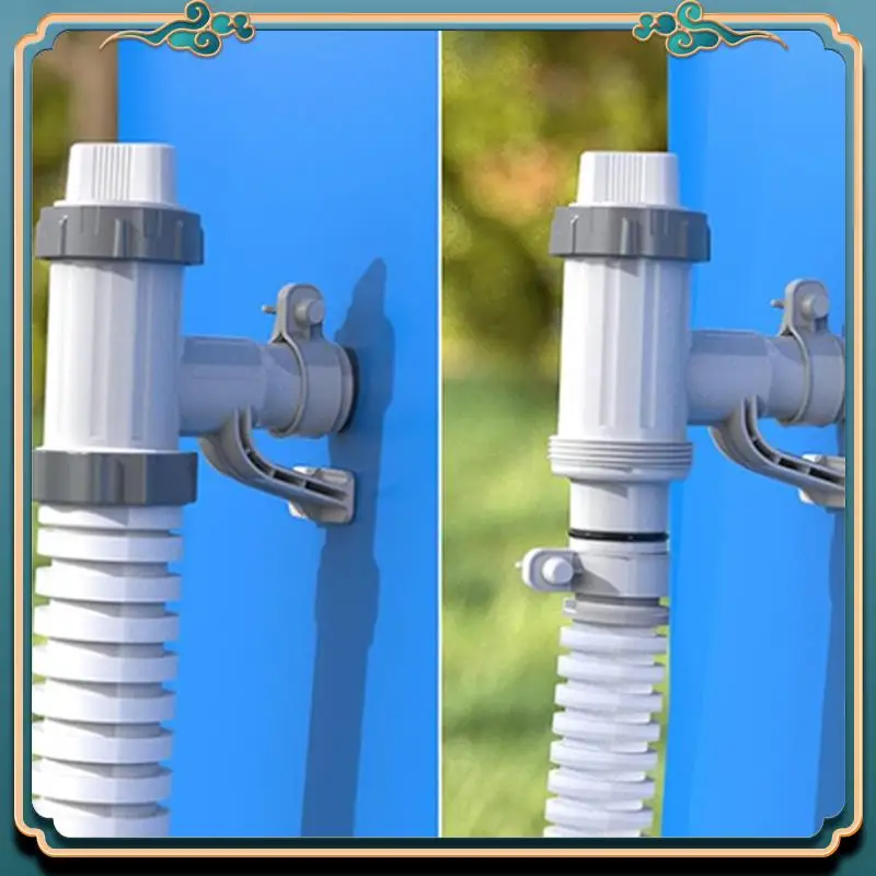 Neuester Pool-Schlauchadapter, Pool-Schlauchhalter und Kolbenventil, Pool-Ersatzteile für oberirdische Pools