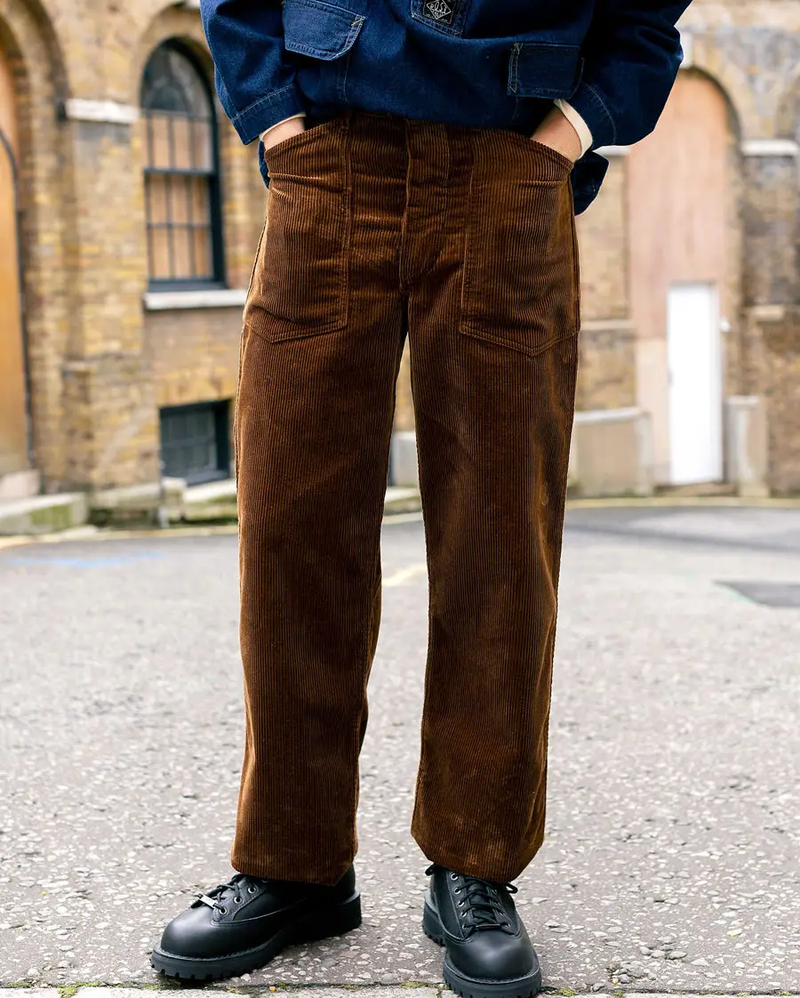 

Buzz Rickson Velvet High-End Corduroy Overalls