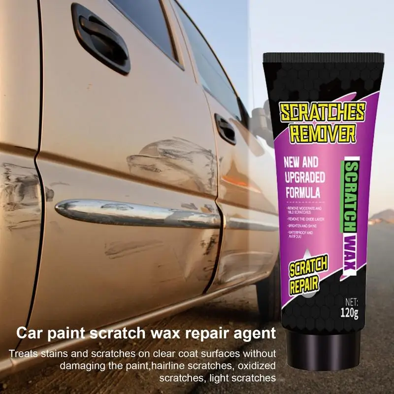 Universal Car Scratch Repair Wax 120g Vehicle Scratch Remover Polishing Paste Auto Body Grinding Compound Anti Scratch Cream