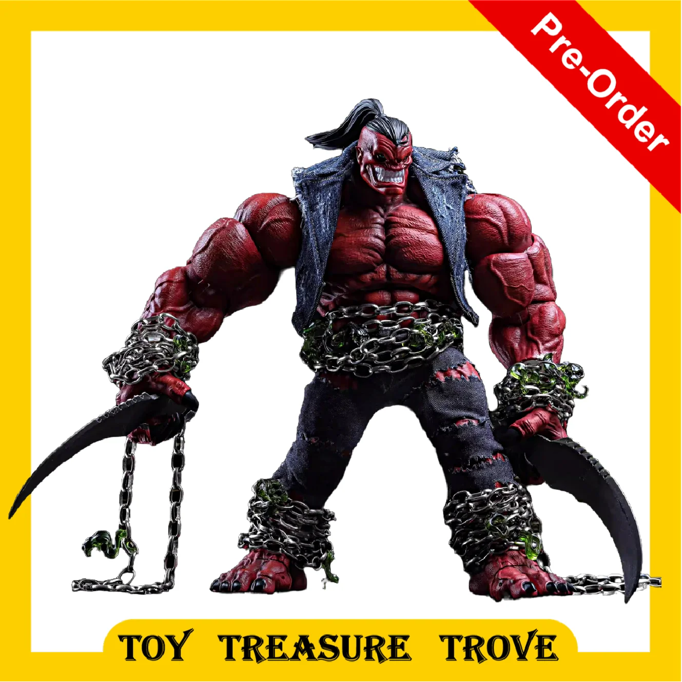 

[PRE ORDER] Axytoys Action Figures 1/12 Scale Devil Red Version Grey Version Toy Figure