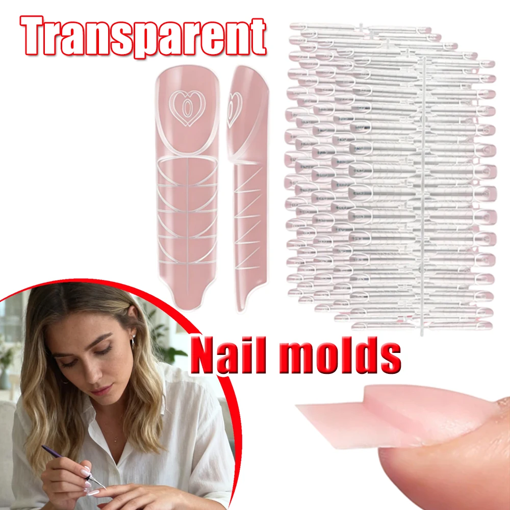 Transparent Nail Shaping Forms Precisely Fitting Lightweight And Easy To Use Suitable For Nail Salons And Beauty Studios