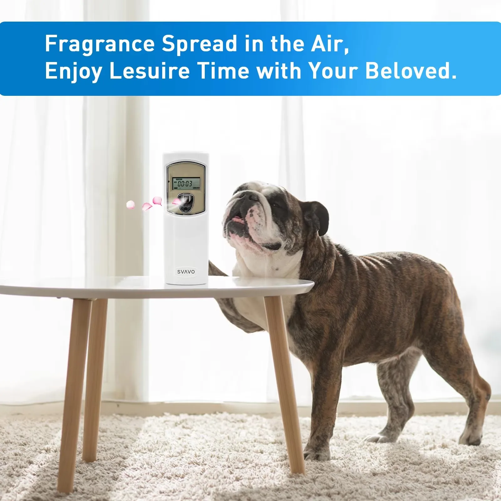 Интеллектуальная машина для ароматерапии SVAVO, автоматический диффузор ароматов, умный диффузор для туалетного дезодоратора для отеля