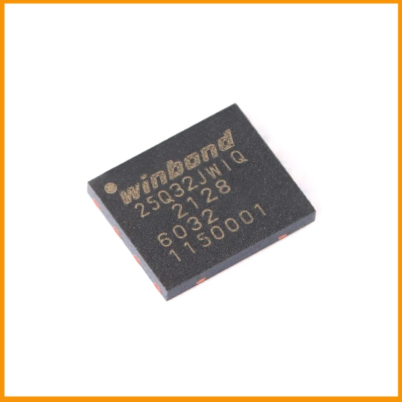 10Pcs/Lot  New Original  W25Q32JWZPIQ W25Q32 FLASH - NOR Memory IC 32Mbit SPI - Quad I/O 133 MHz 8-WSON (6x5)