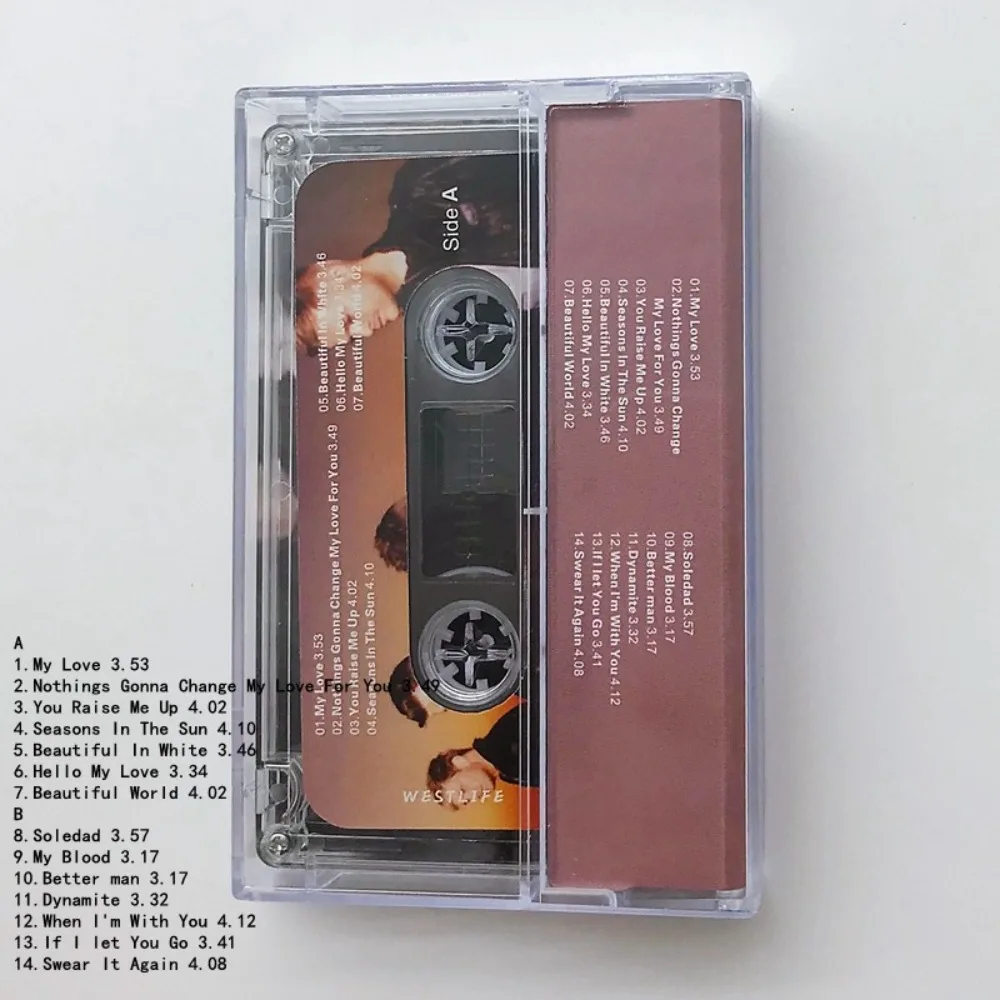 شريط كاسيت WESTLIFE - جديد تمامًا - أقصى البوب الإنجليزية الكلاسيكية للحنين للمعجبين والجامعات