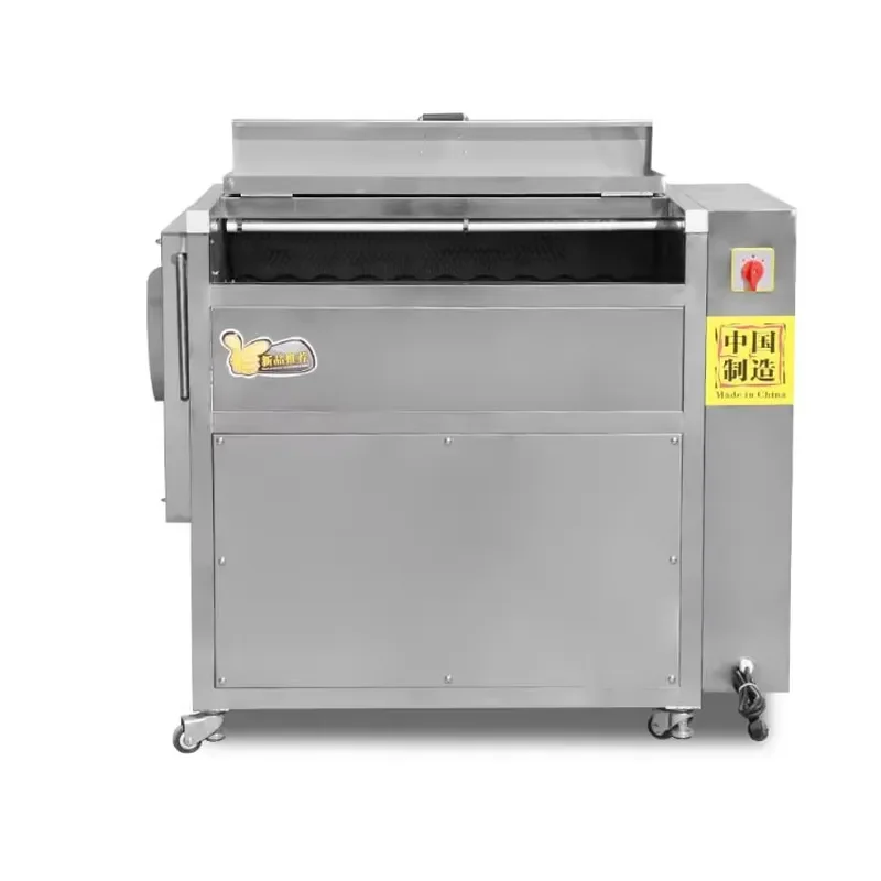 for Potato Washing Machine Scrubbing Peeling Cleaning and Slicing Machine
