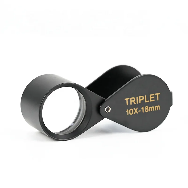 

Top Selling Best Price High Quality LPM-5032B Black Color Hand Loupe 10x - 18mm