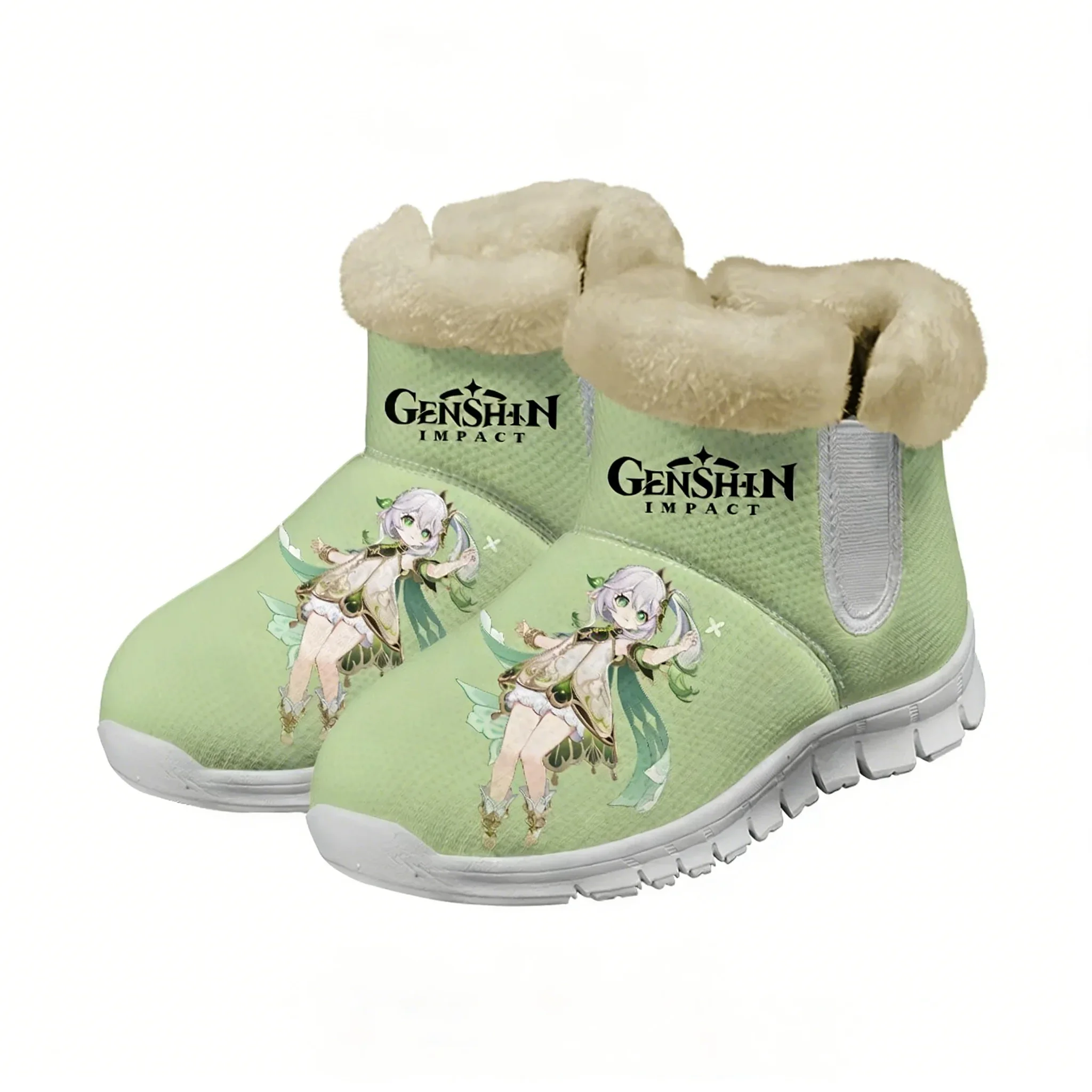 

Зимние ботинки Genshin Nahida, теплые ботинки, мужская и женская обувь, высококачественные повседневные легкие кроссовки для пар, спортивная обувь на заказ
