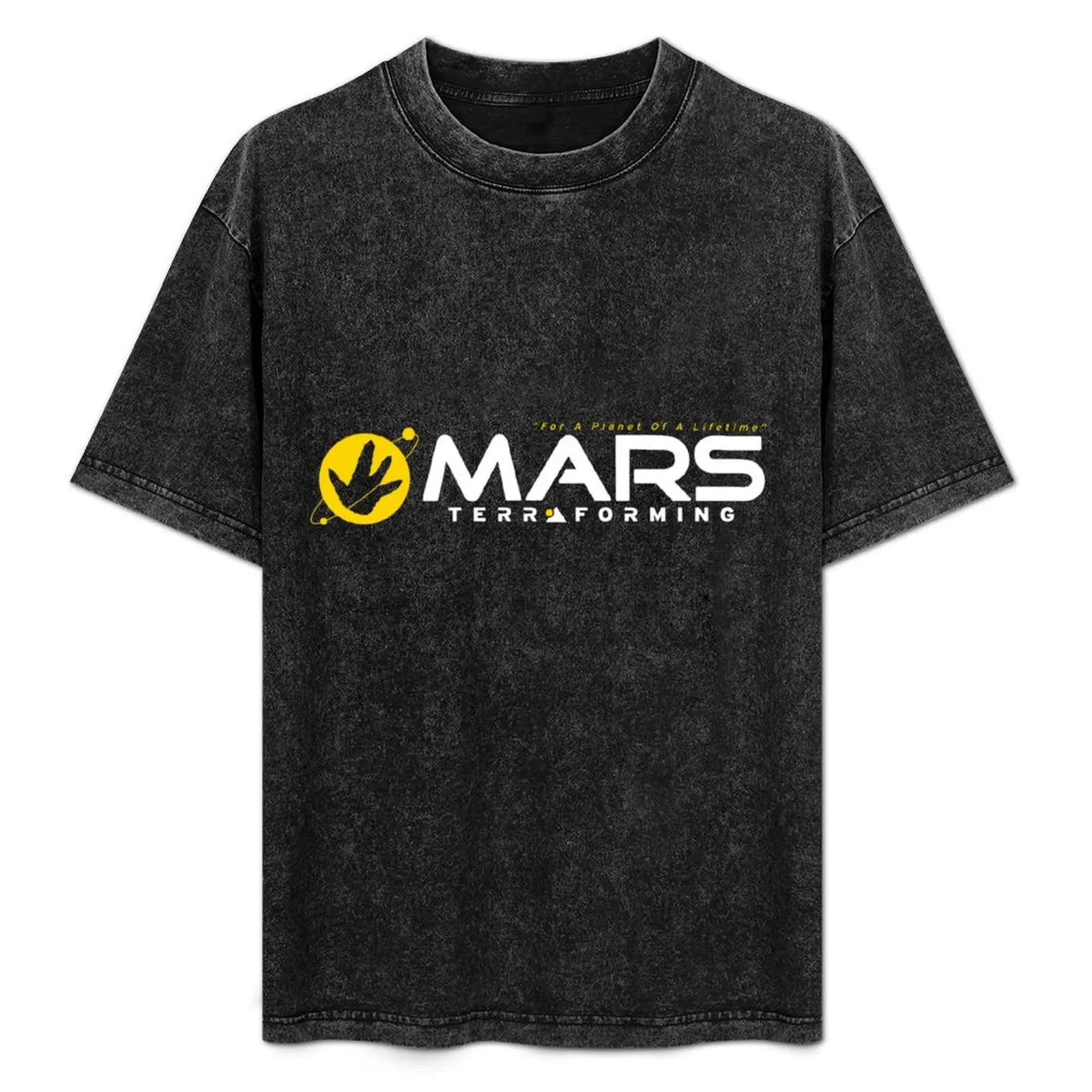 T-shirt Mars Terraforming (Total Recall) décontracté toutes saisons à manches courtes