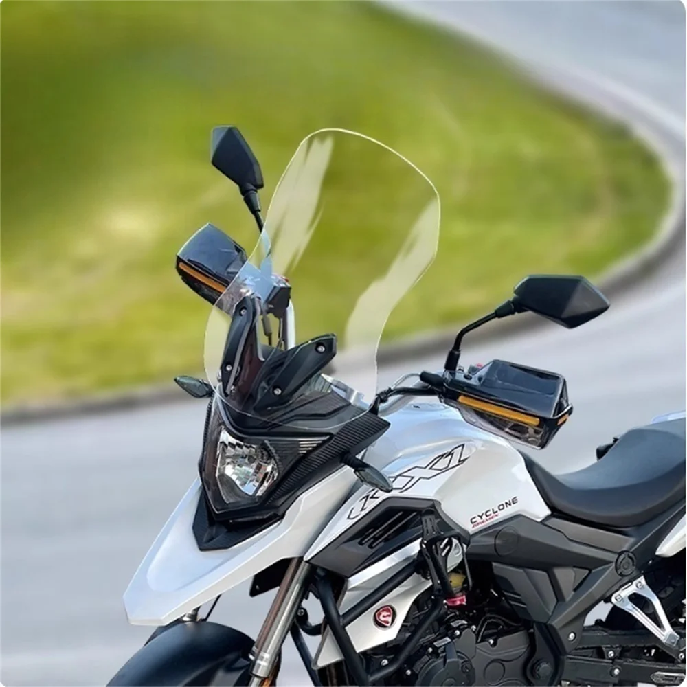 

For CYCLONE RX1S rx1 s High Quality Modified Windshield with Special Height and Widening of 10cm Front Windshield Rain Shield
