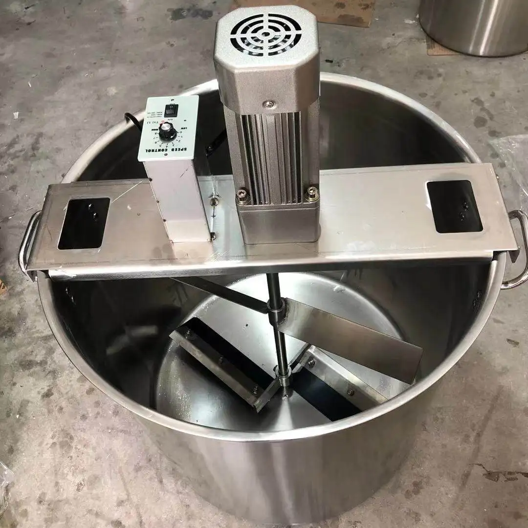 Including thick-walled barrels Commercial Frying Machine Small Kitchen Frying Machine Food Sauce Pot Boil Automatic Stirrer