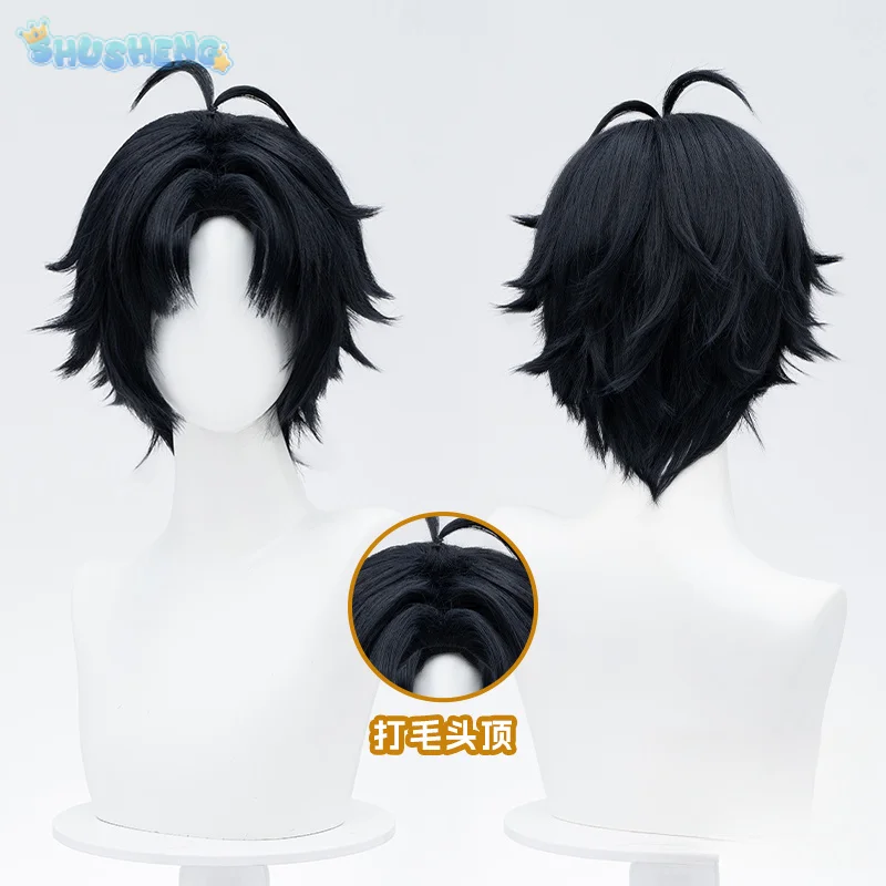 Harumasa Cosplay Costume Wig Zenless Zone Zero Game Uniform Headband Choker Props Section 6 Halloween Party for Women Men