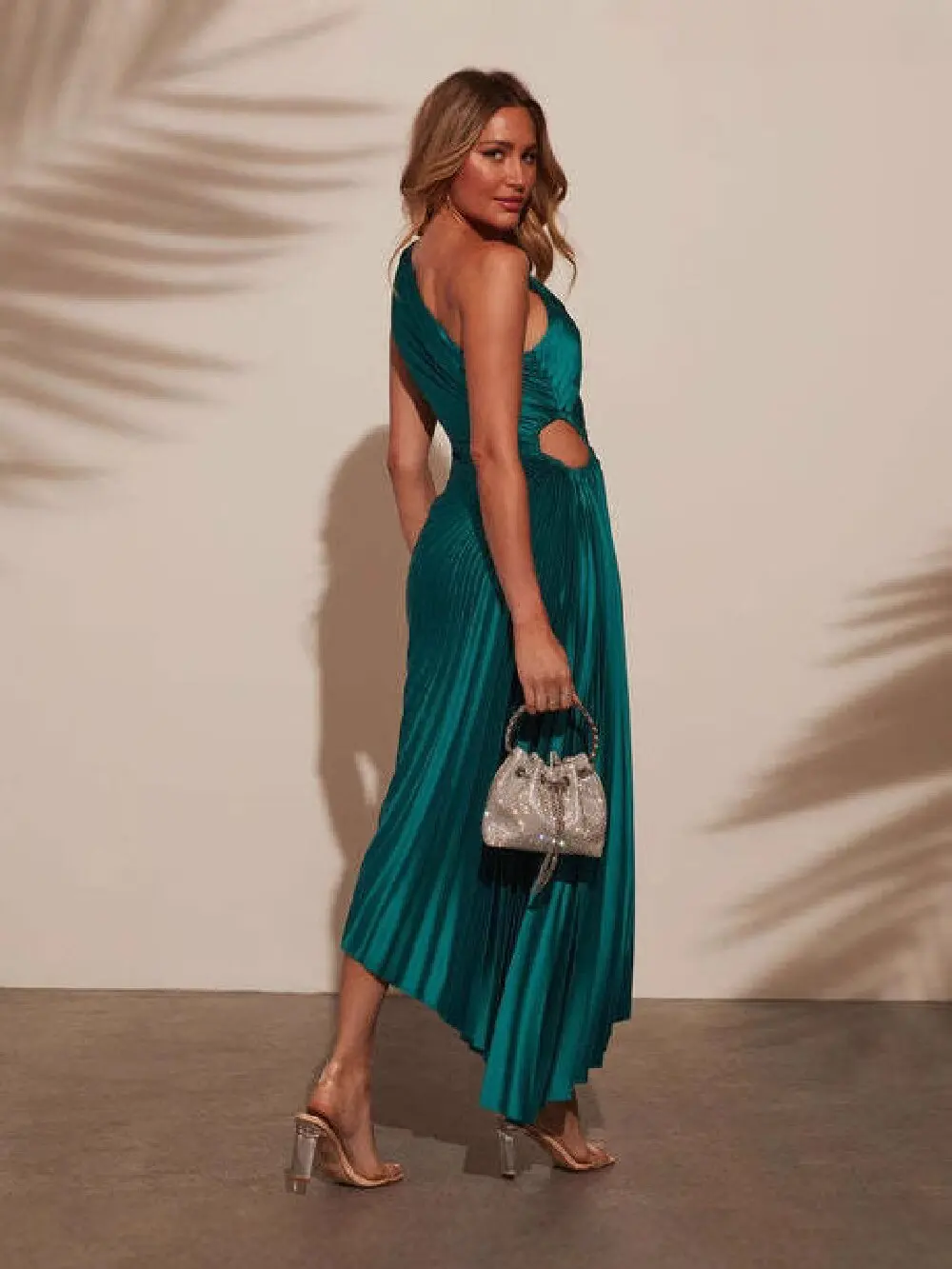 2025 elegante sin mangas Slash Neck sólido Irregular vestido largo ajustado Vestido de playa mujer Casual Maxi vestido de fiesta